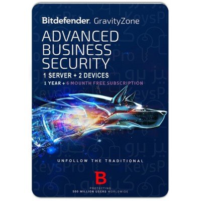 Bitdefender GravityZone Business Security 3 Devices 1 Year + 6 Month Free